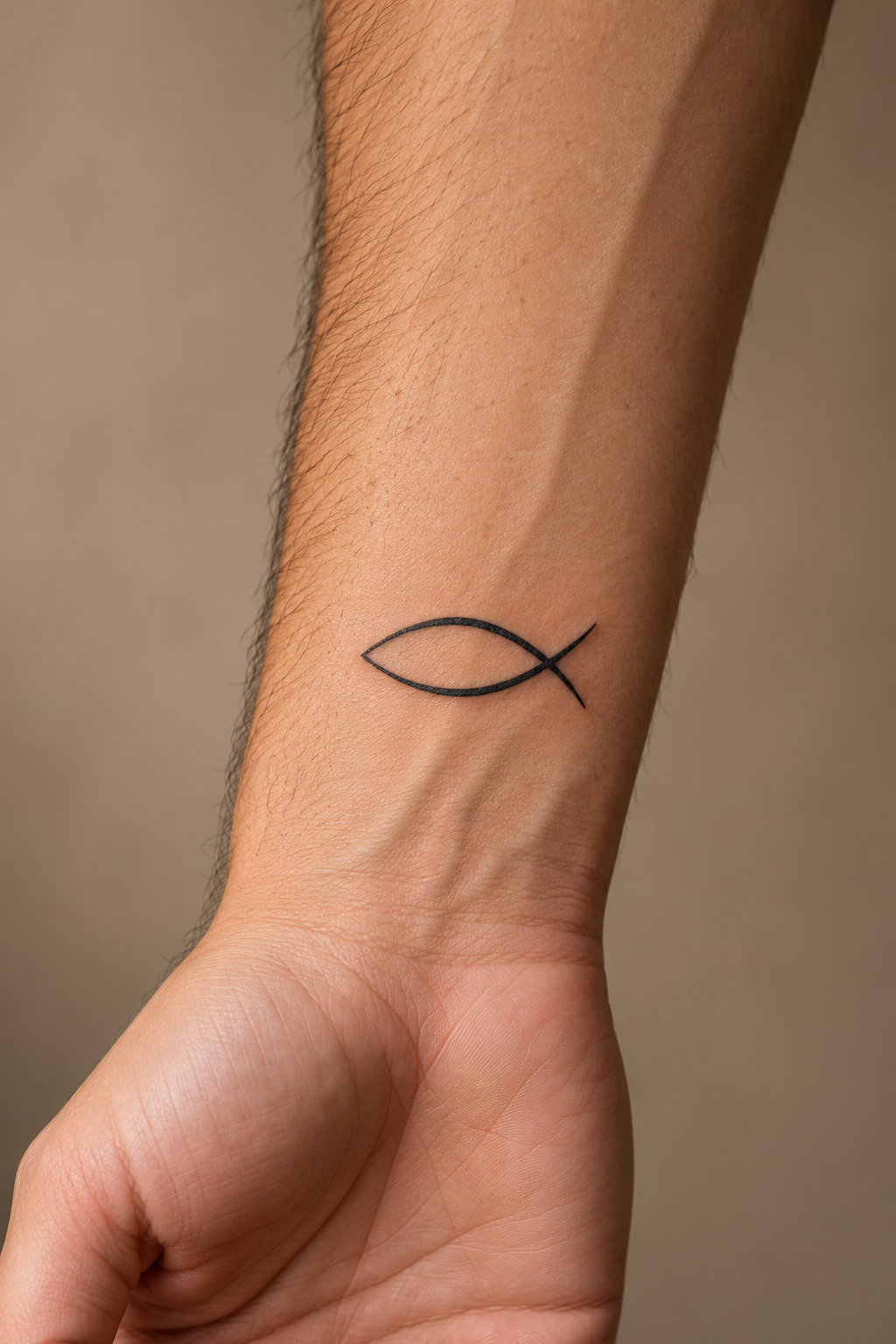 Christian Fish Symbol Tattoo Ideas featuring faith tattoo with fish symbol on the ankle