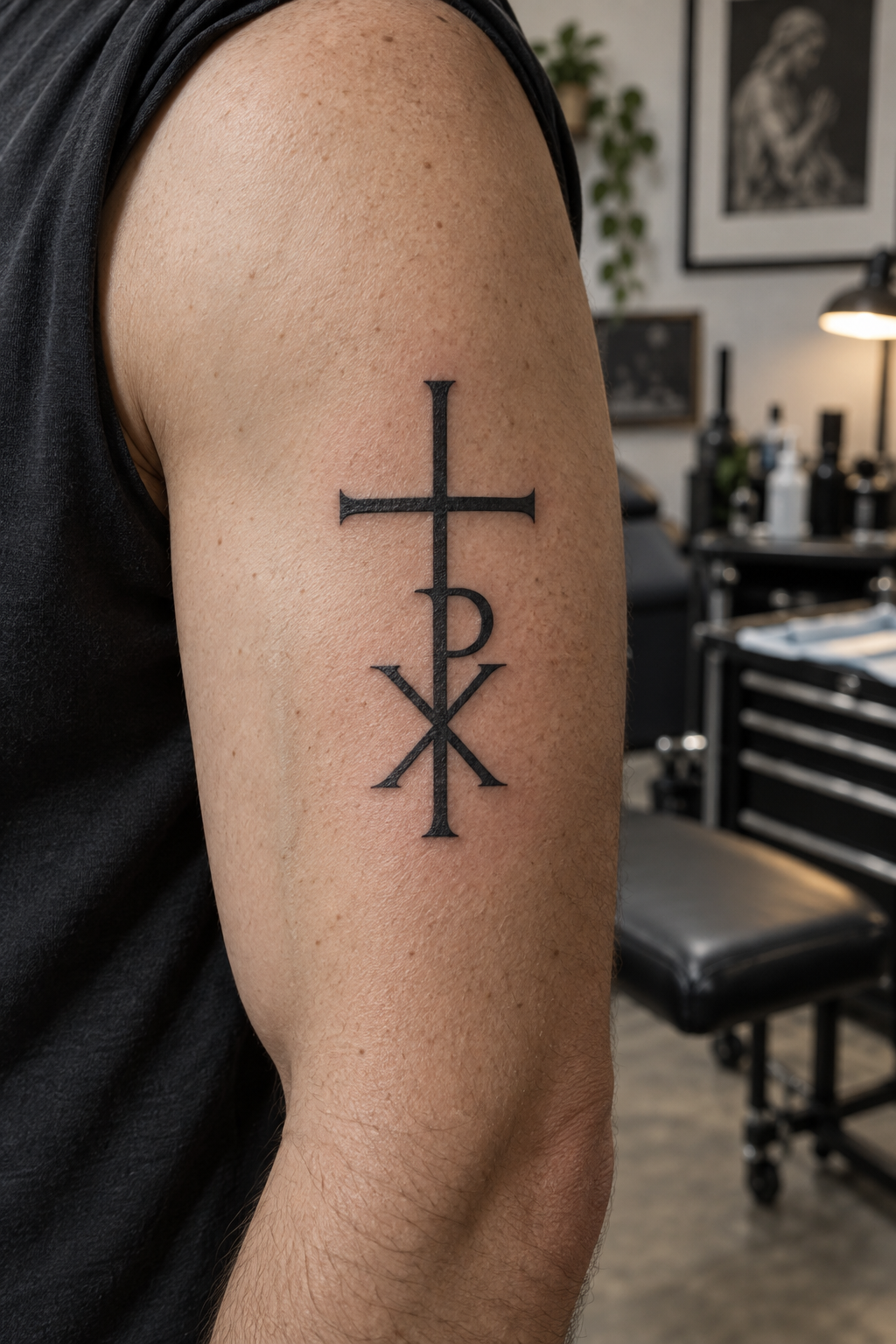 Cross and Chi Rho pairing