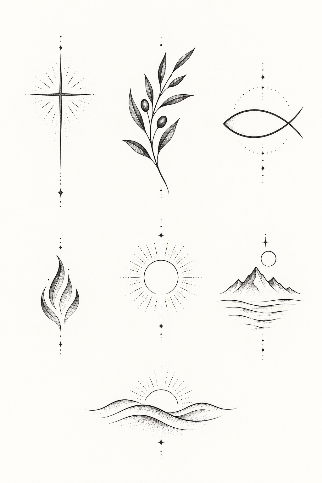 small Christian tattoo featured concept
