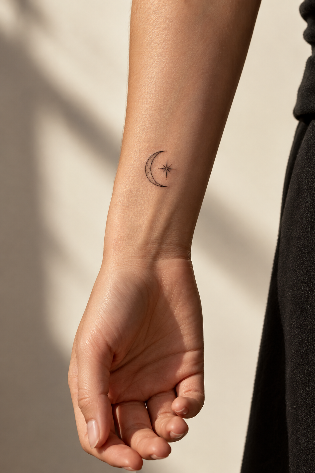 small meaningful tattoo ideas: tiny botanical sprig