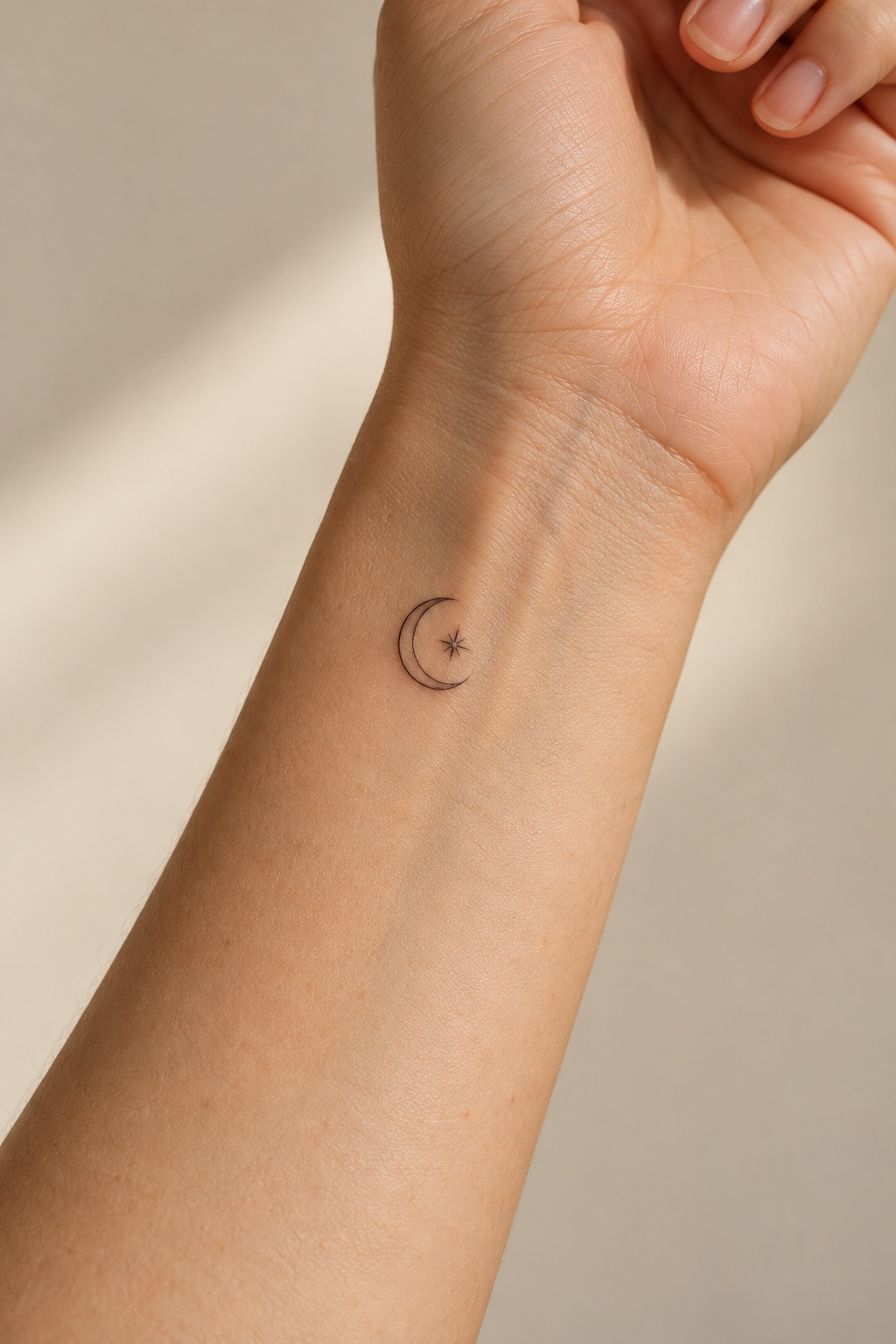 small meaningful tattoo ideas: tiny constellation