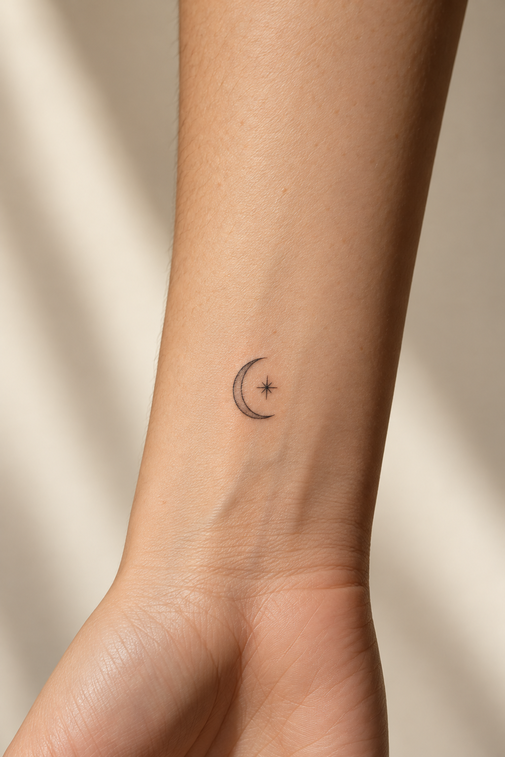 small meaningful tattoo ideas: minimal butterfly