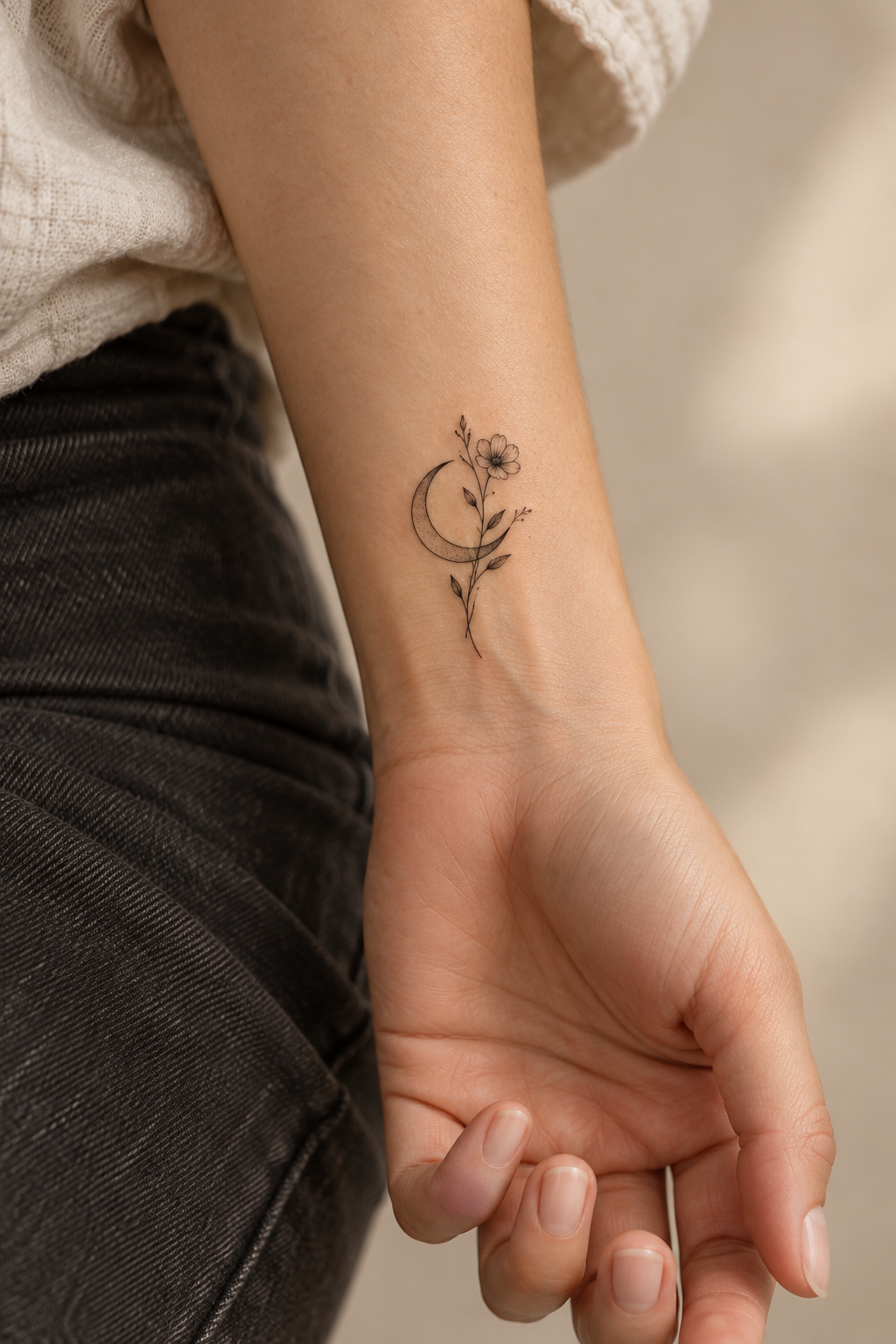 small meaningful tattoo ideas: personal symbol pairing