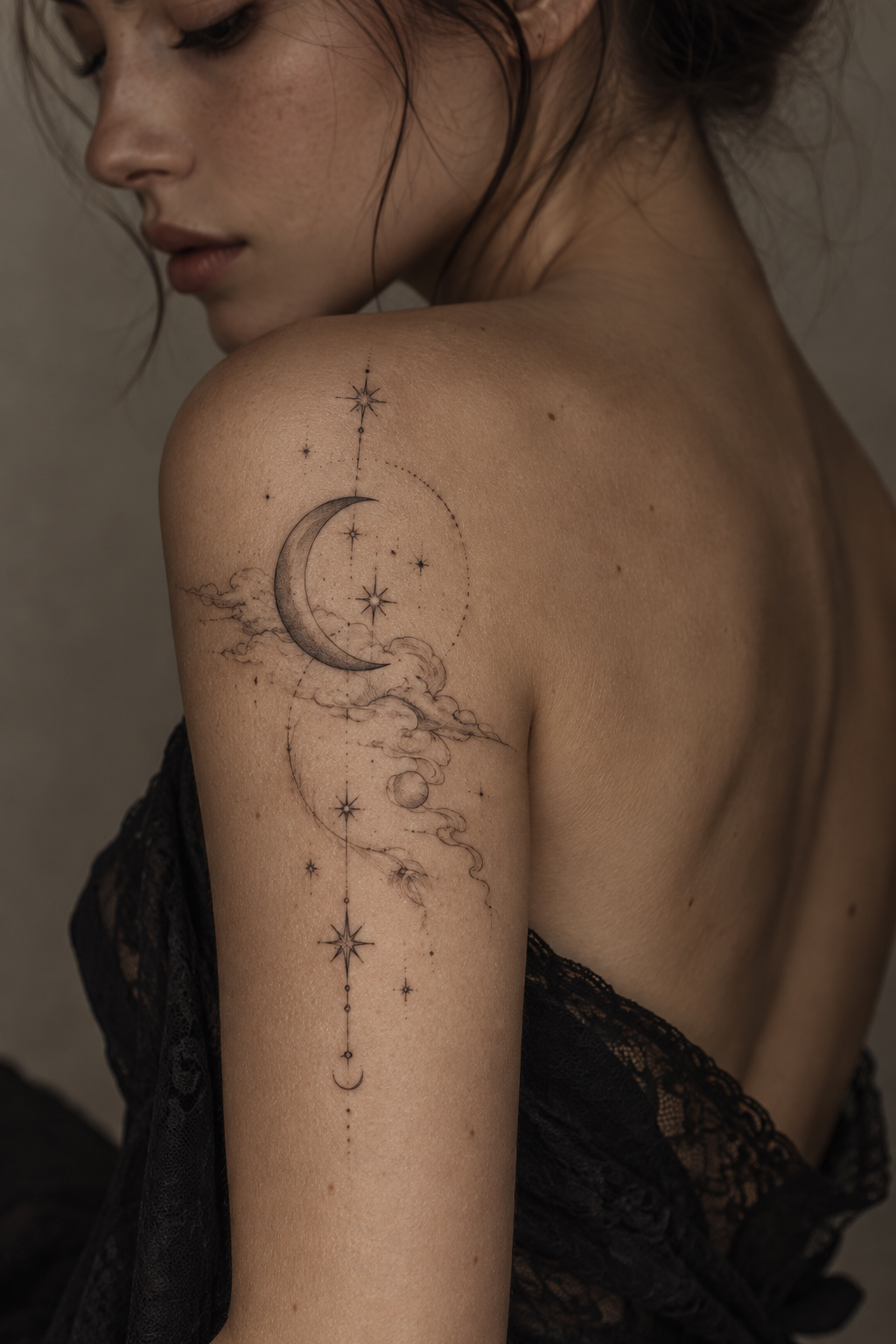 Dream small quote tattoo idea