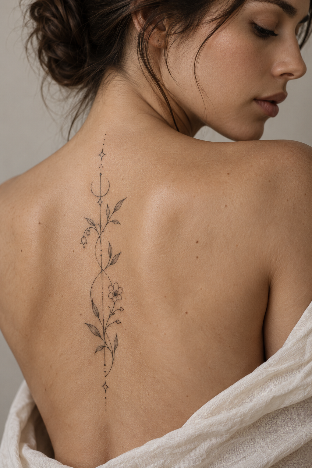 Forever small quote tattoo idea