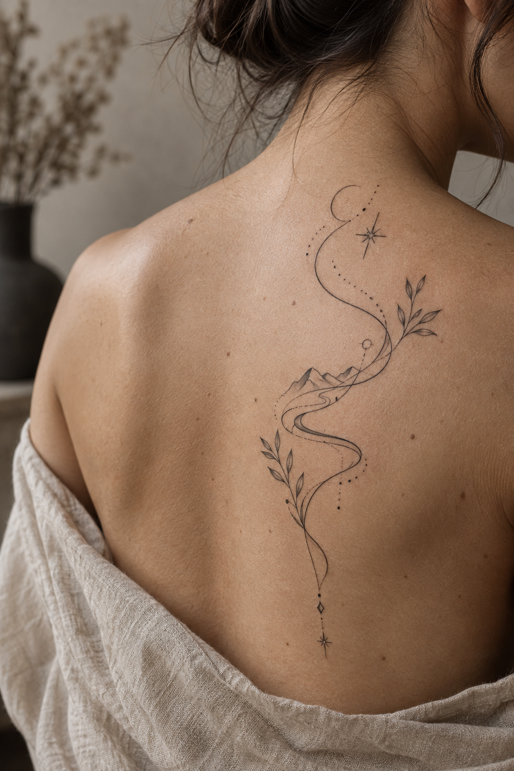 Enjoy the Journey small quote tattoo idea