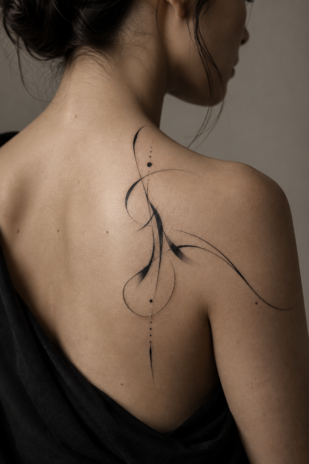 Focus small quote tattoo idea