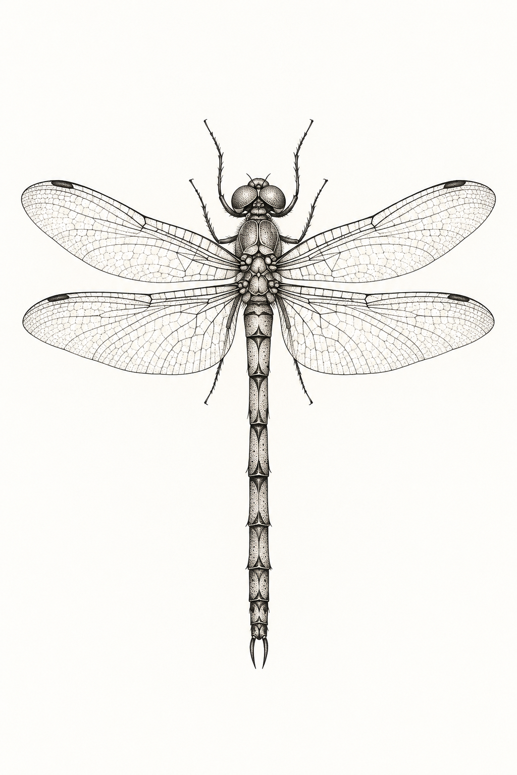Fine-Line Insect small realistic tattoo idea