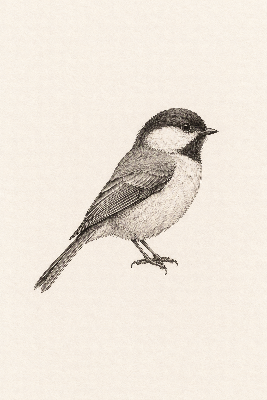 Tiny Realistic Bird small realistic tattoo idea