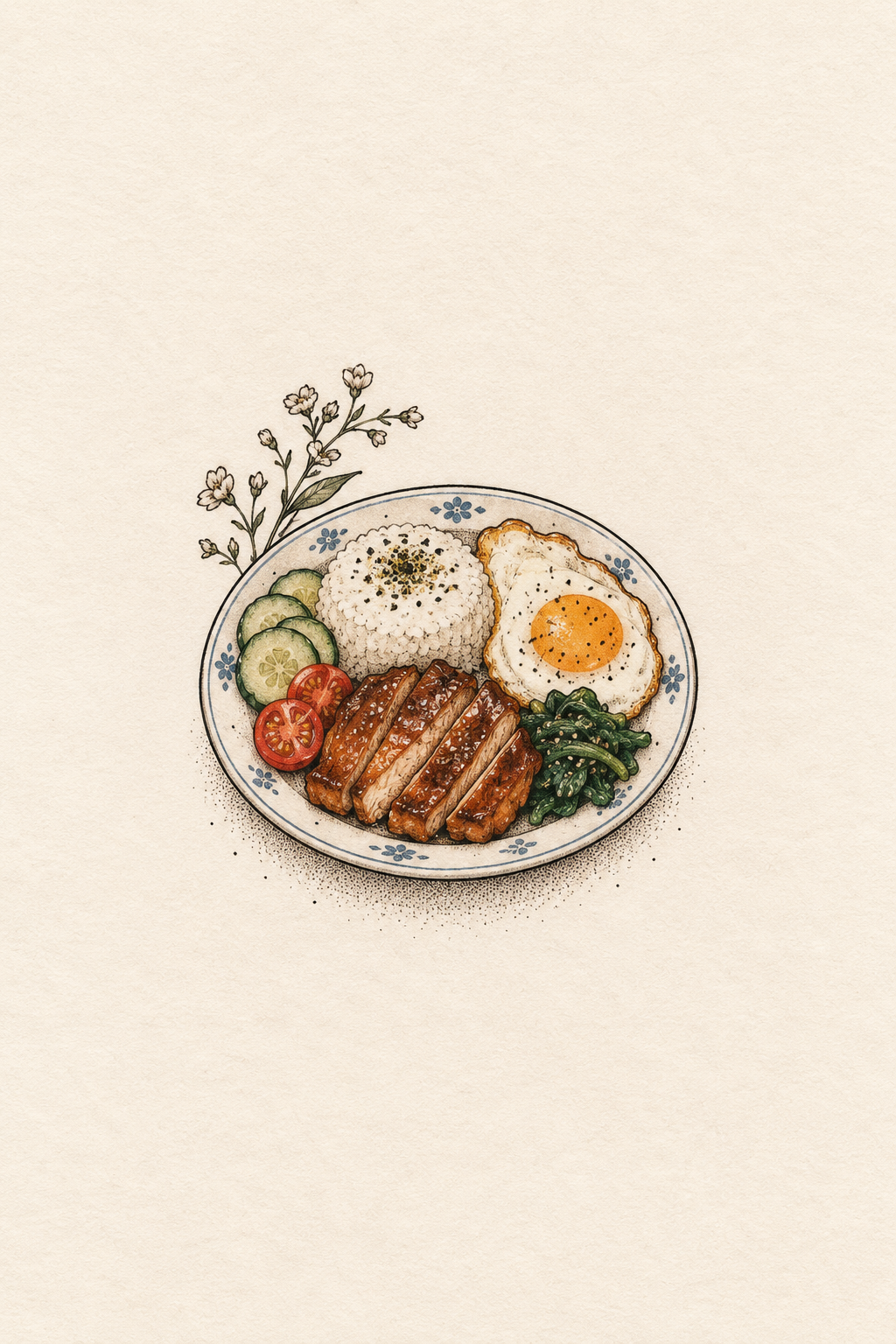 Miniature Food Memory small realistic tattoo idea