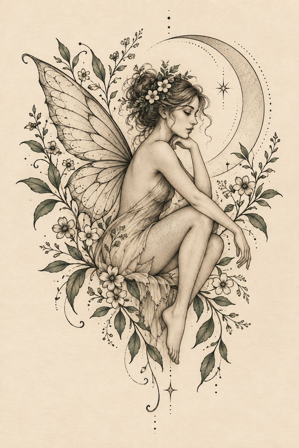 fairy tattoo idea 2