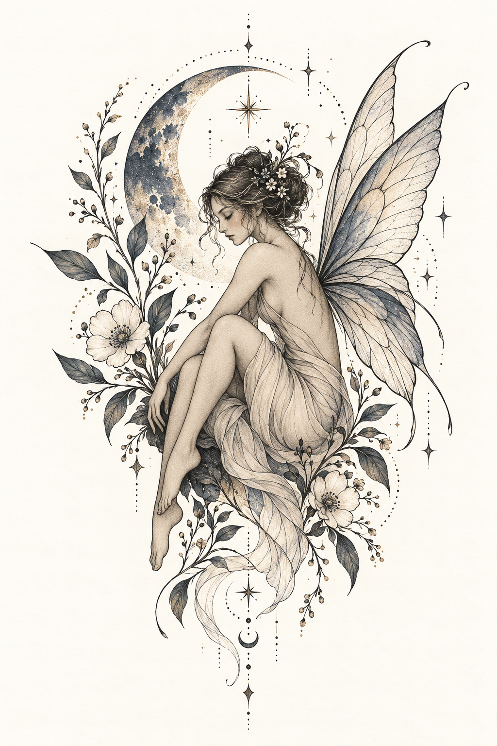 fairy tattoo idea 3