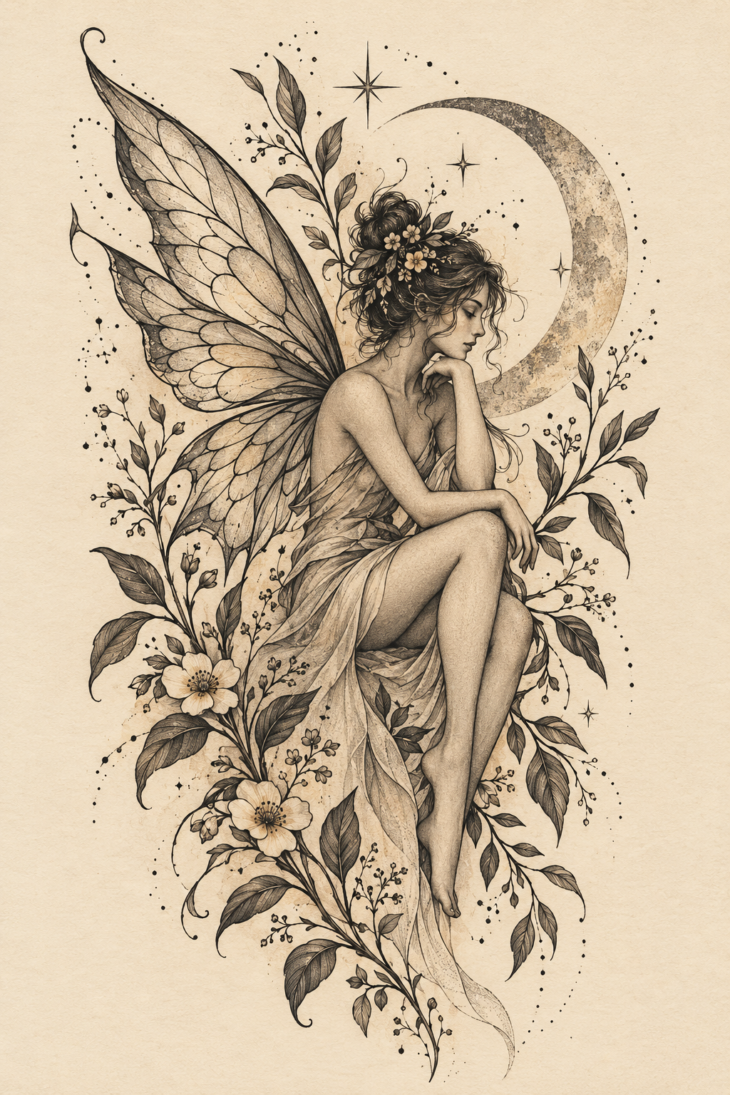 fairy tattoo idea 5