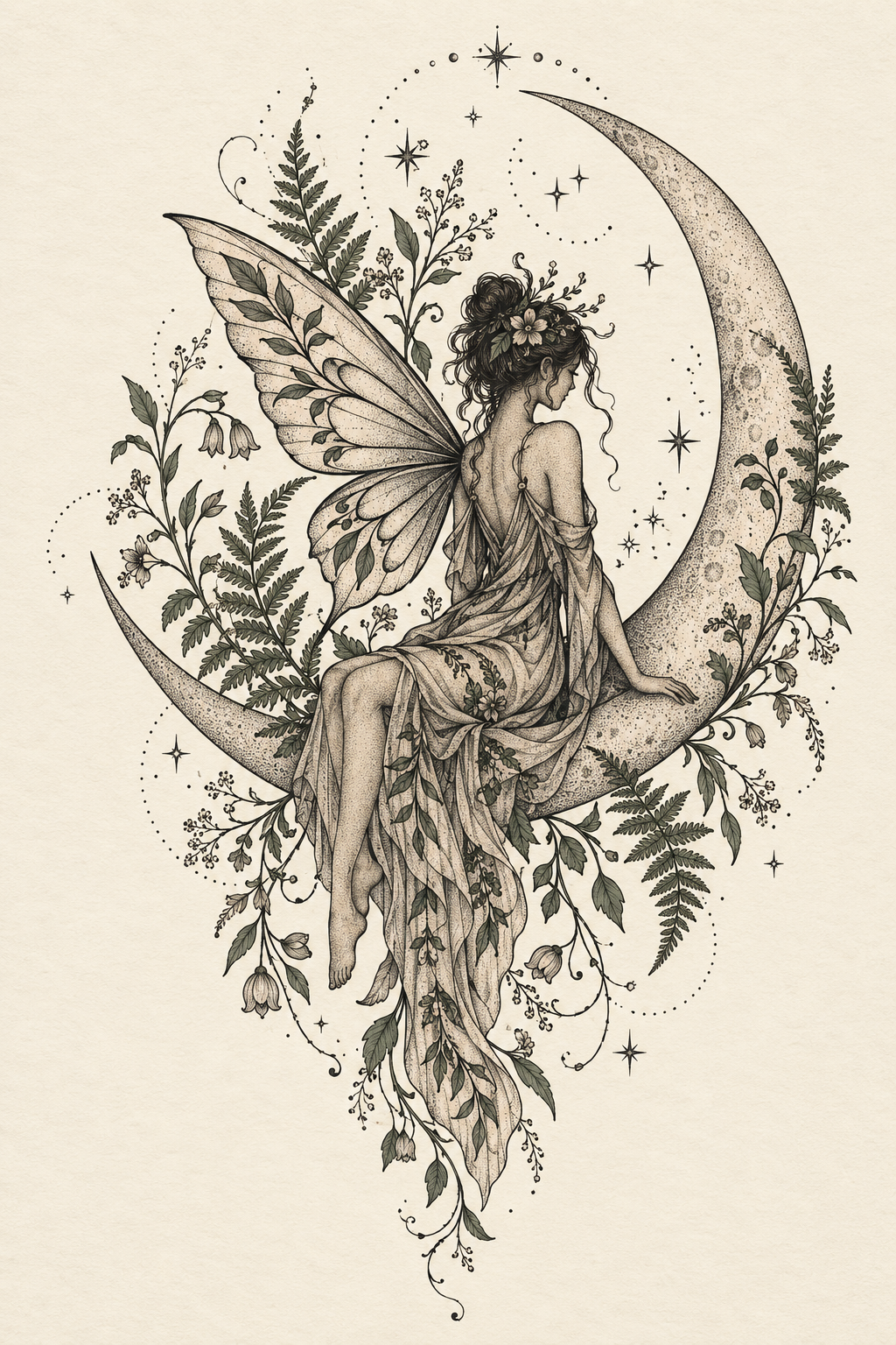 fairy tattoo idea 10