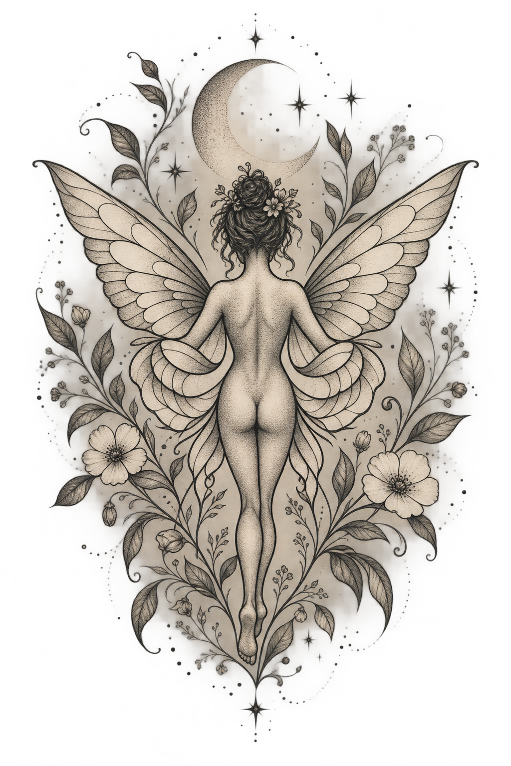 fairy tattoo idea 13