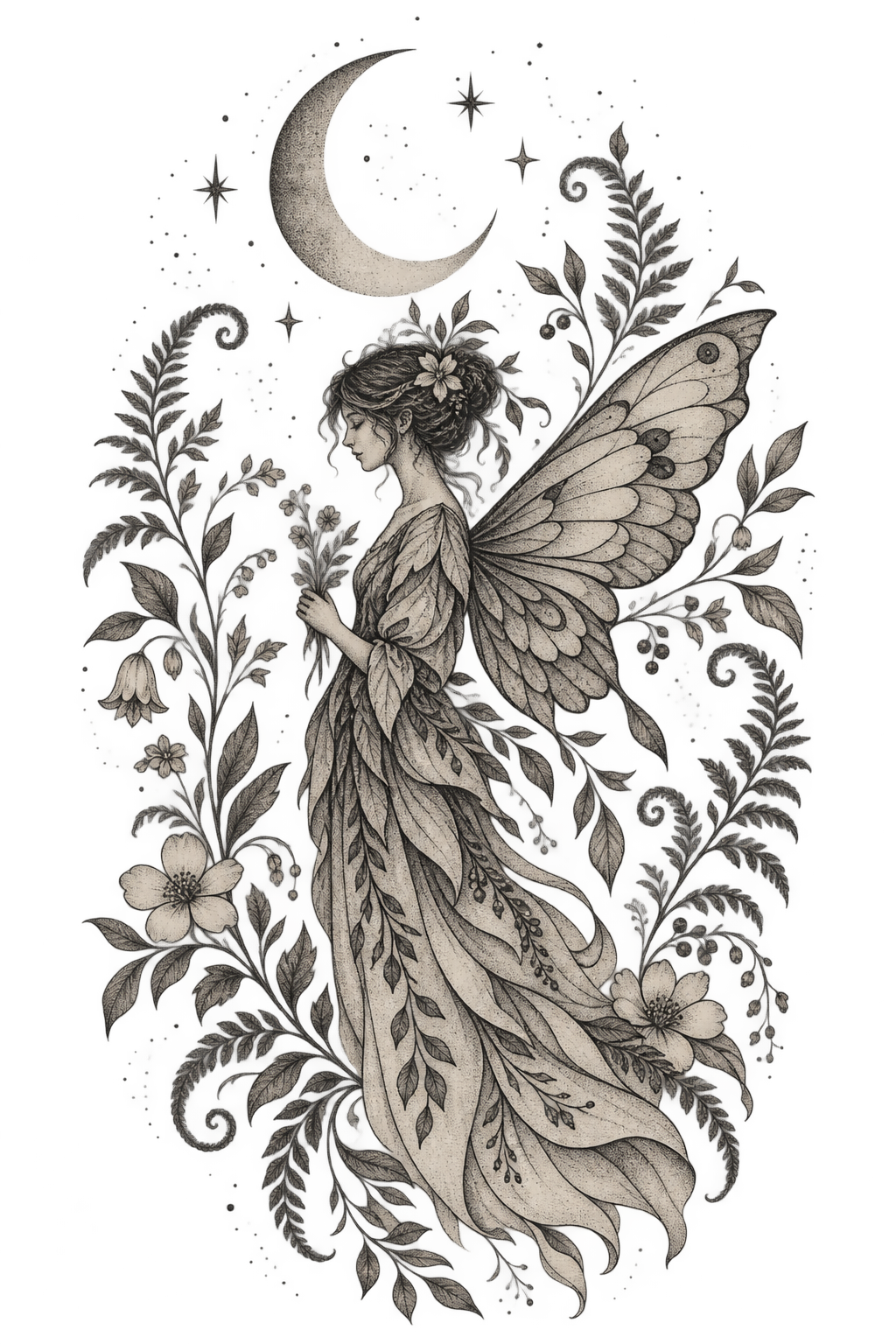 fairy tattoo idea 14