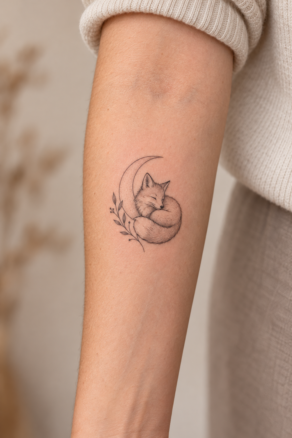 Meaningful Animal Symbol small animal tattoo idea