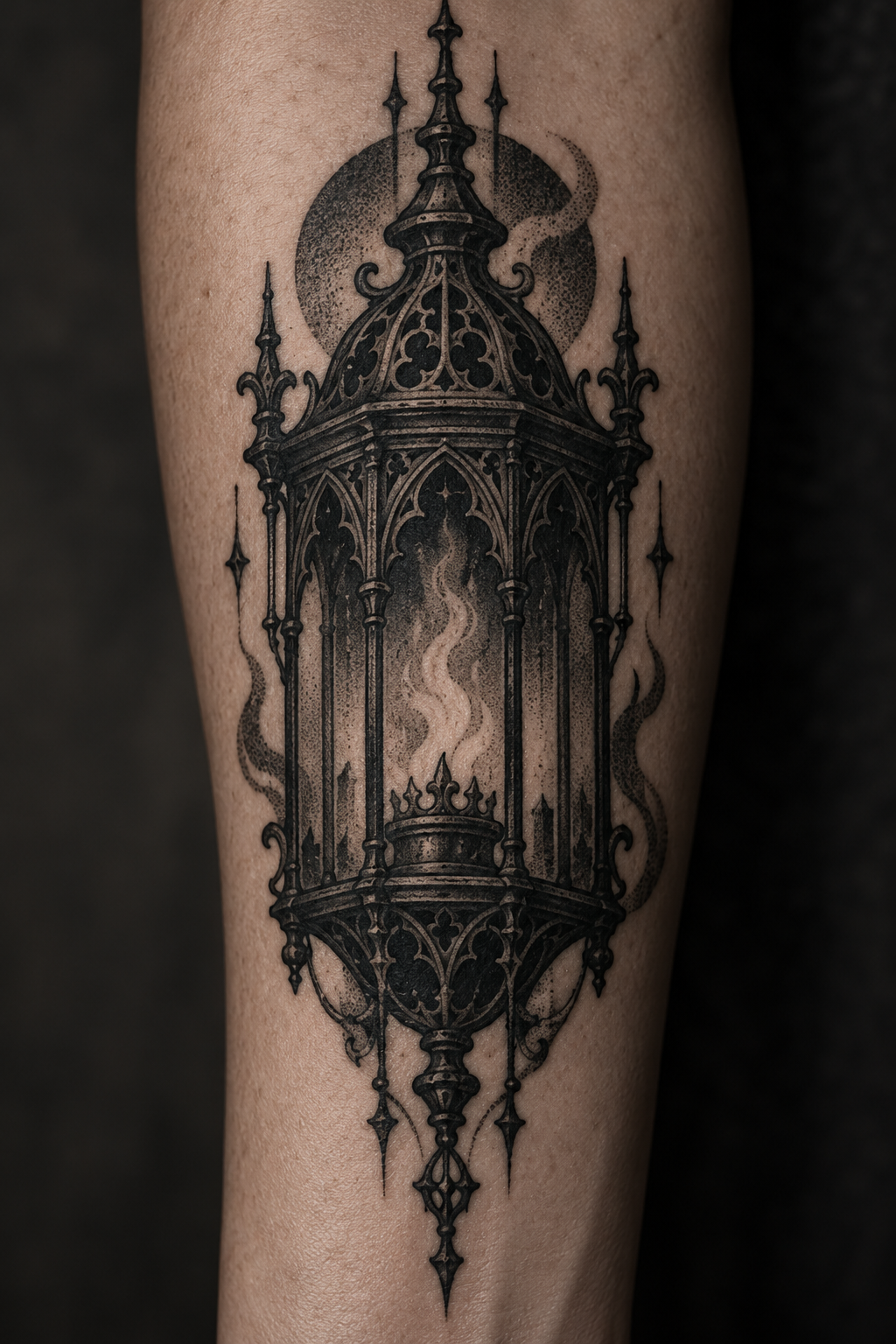 Gothic Lantern Tattoo gothic tattoo idea
