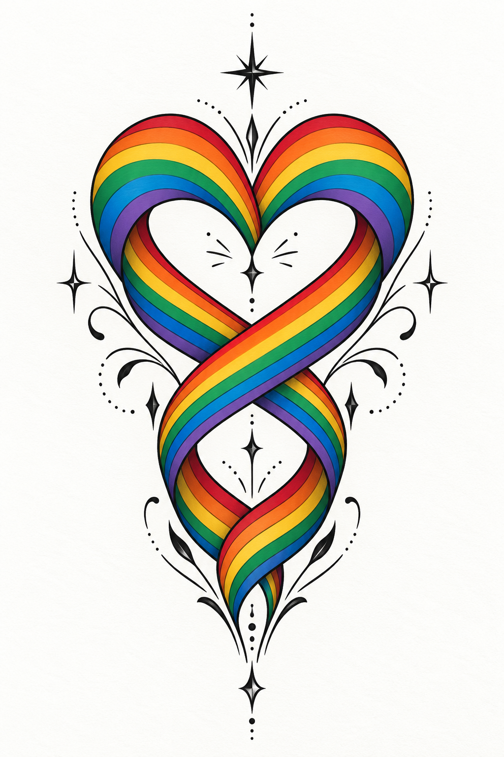 LGBT pride tattoo ideas: Pride symbol ink