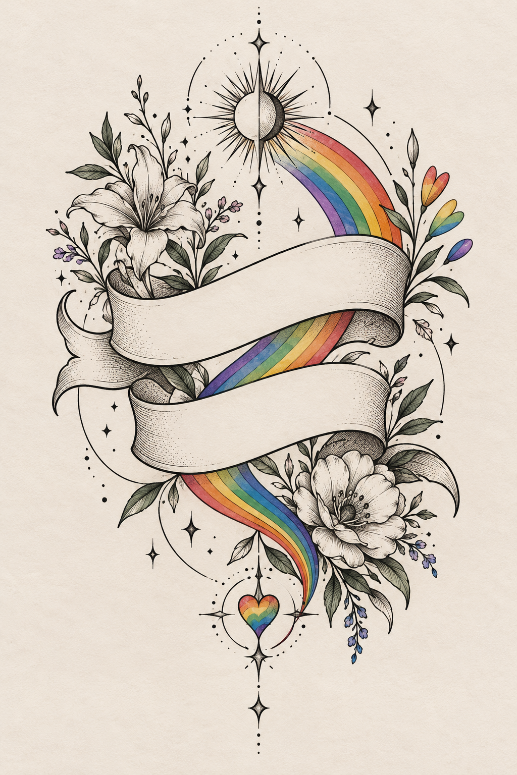 LGBT pride tattoo ideas: Quote tattoo idea