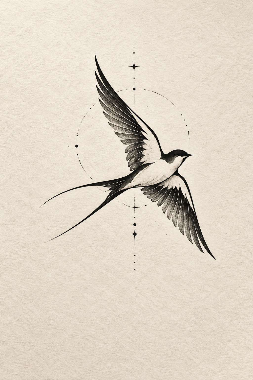minimalist bird tattoos ankle idea