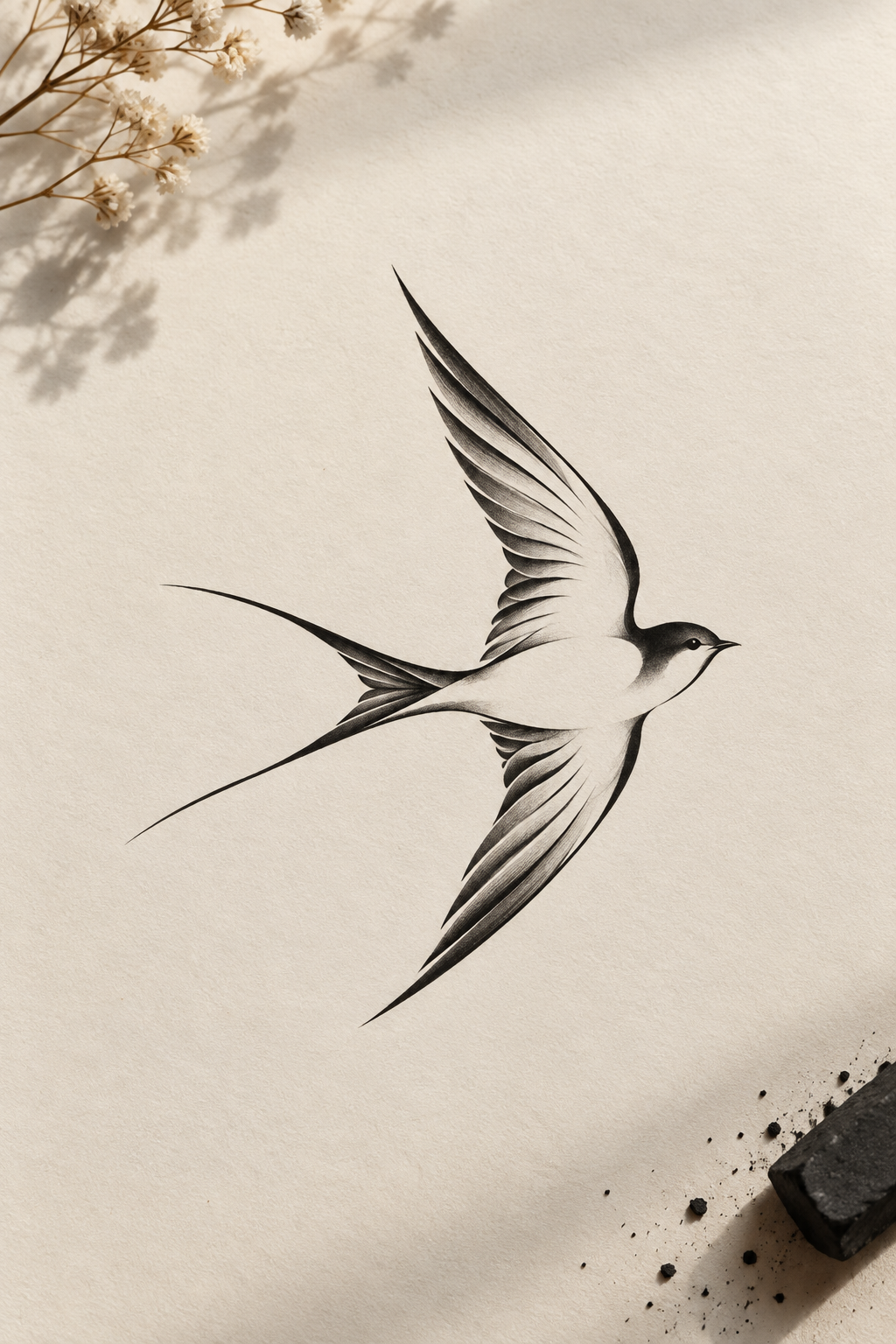 minimalist bird tattoos inner forearm idea