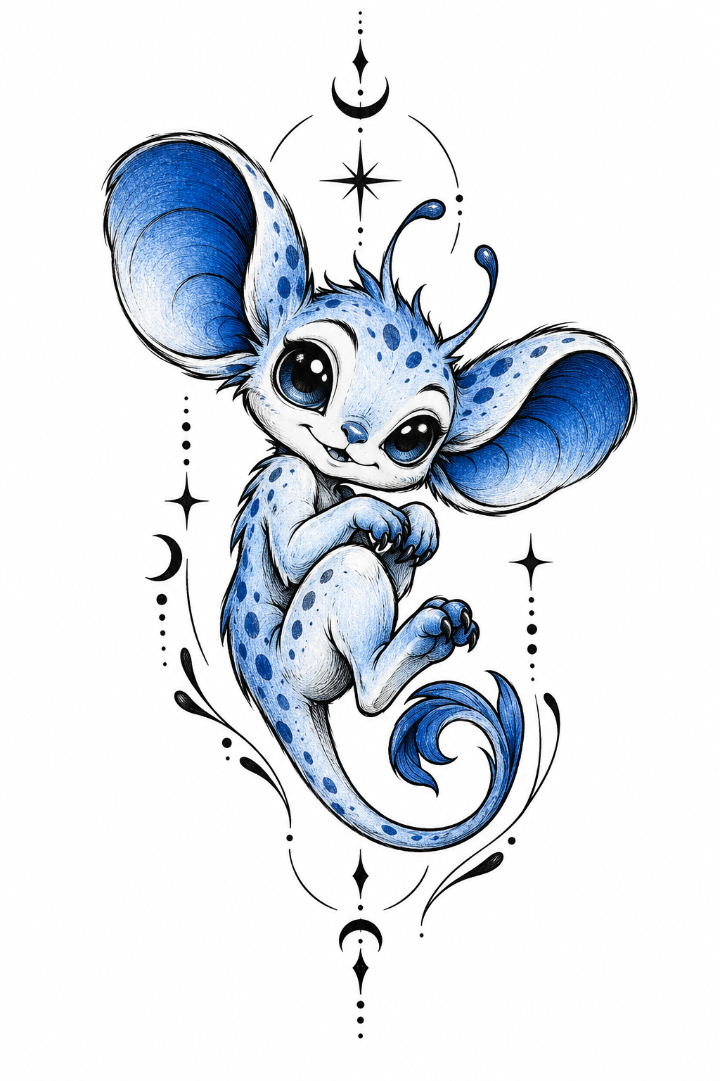 Stitch tattoo idea 1