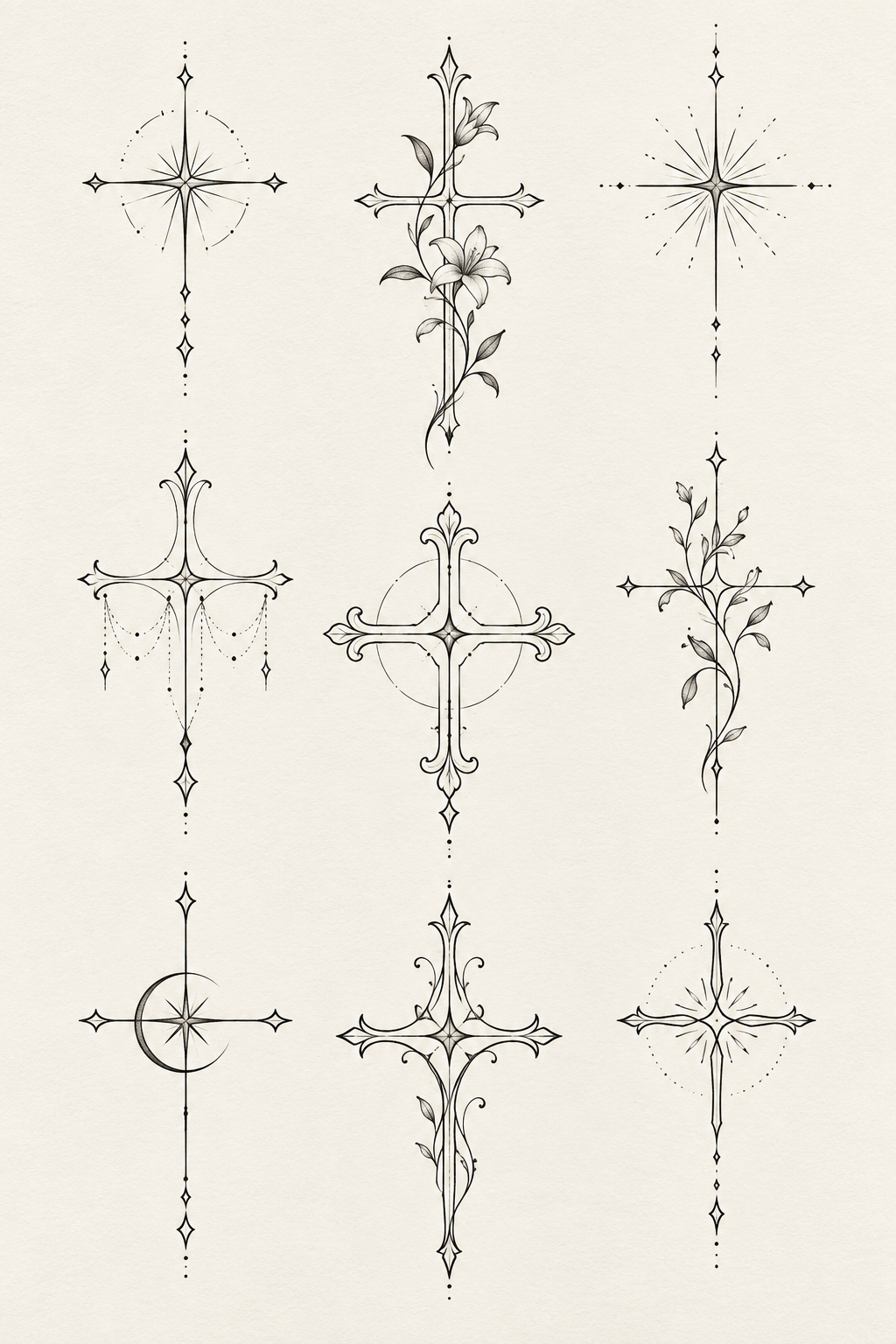 small biblical tattoos cross ideas featured composition
