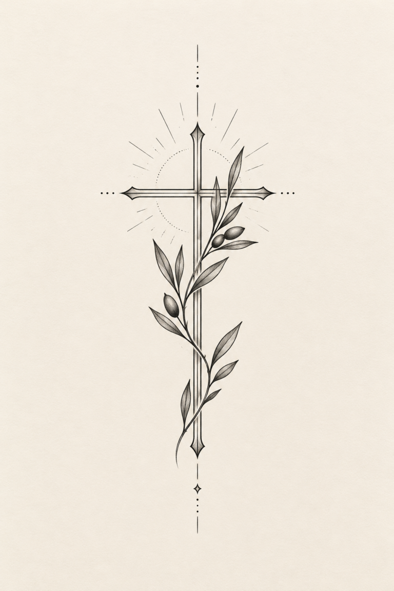 minimal Christian tattoos for men featured concept