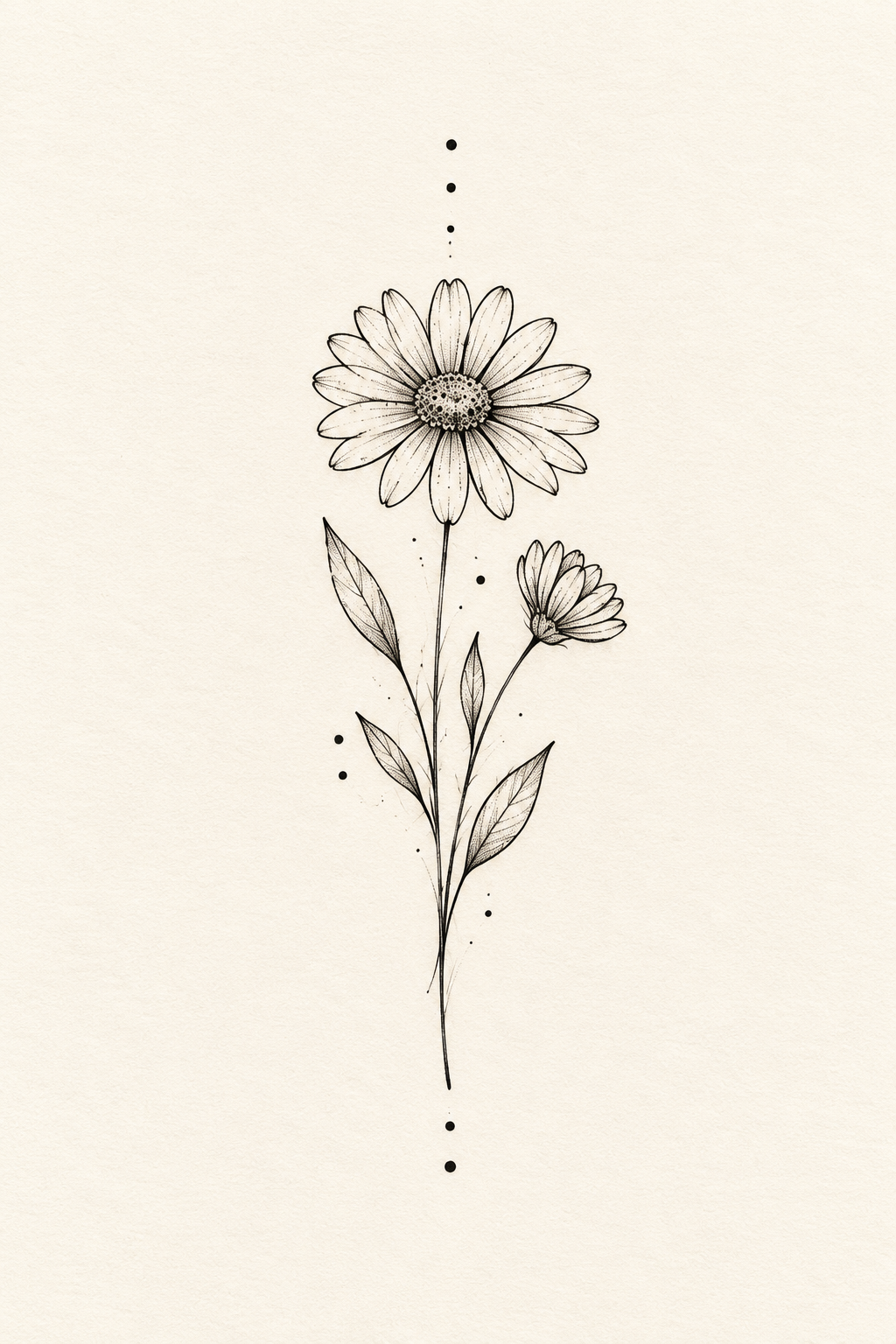 minimalist flower tattoos featured illustration