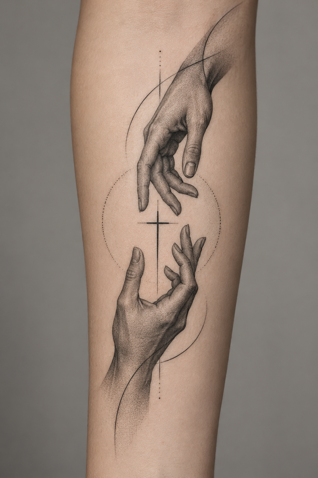 Small Butterfly minimalist tattoo for women idea