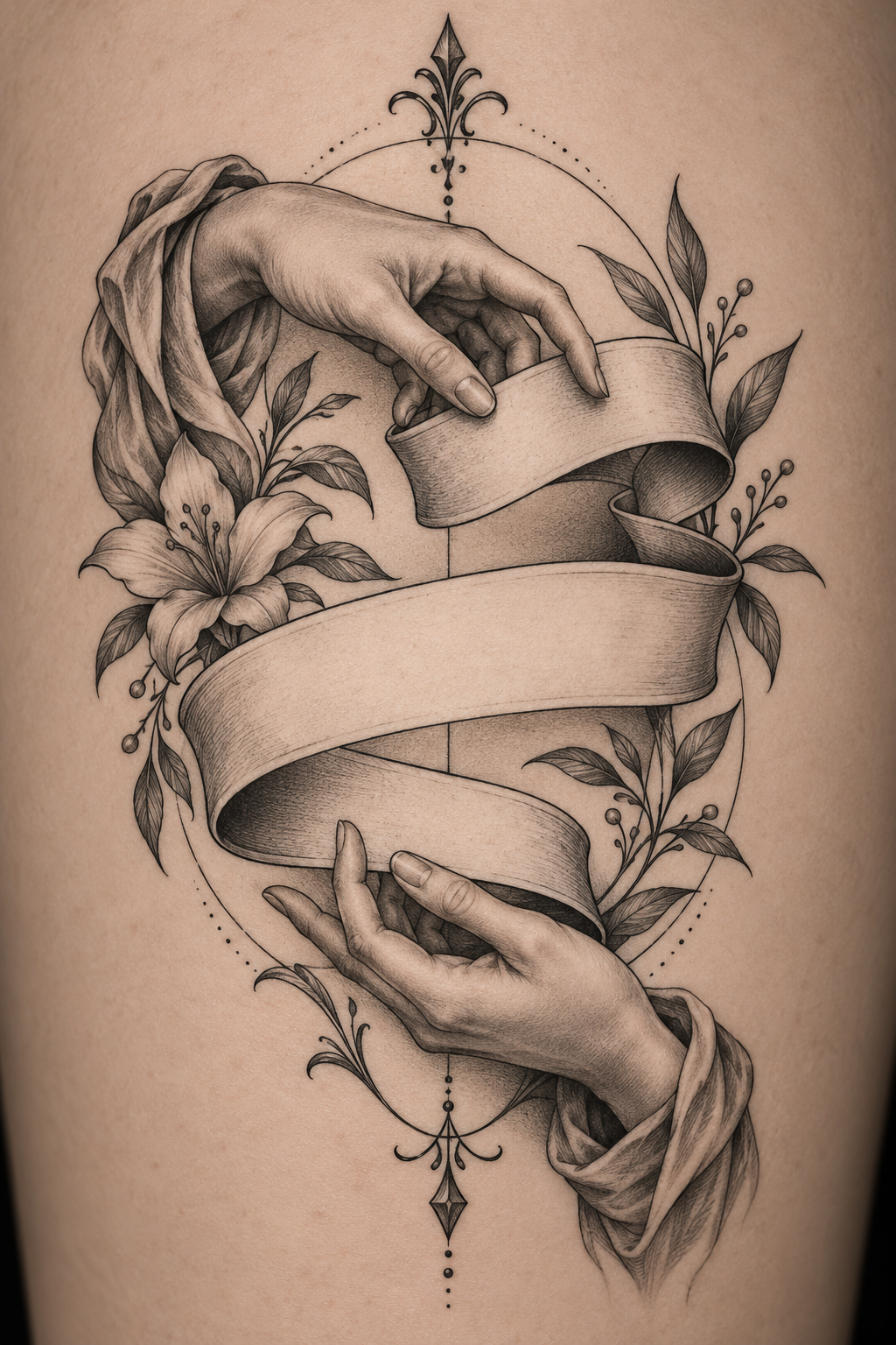 Tiny Heart Outline minimalist tattoo for women idea
