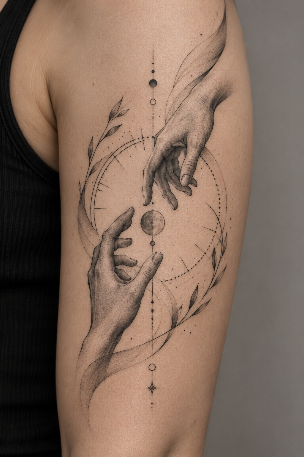 Small Butterfly Pair minimalist tattoo for women idea