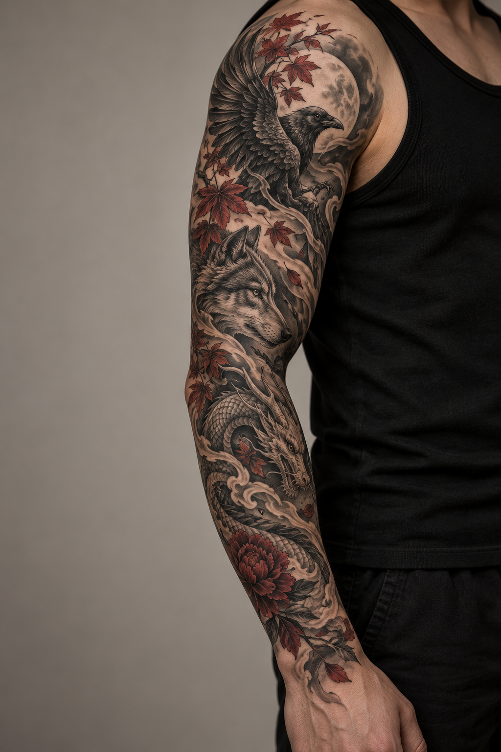 Sleeve tattoo idea 9