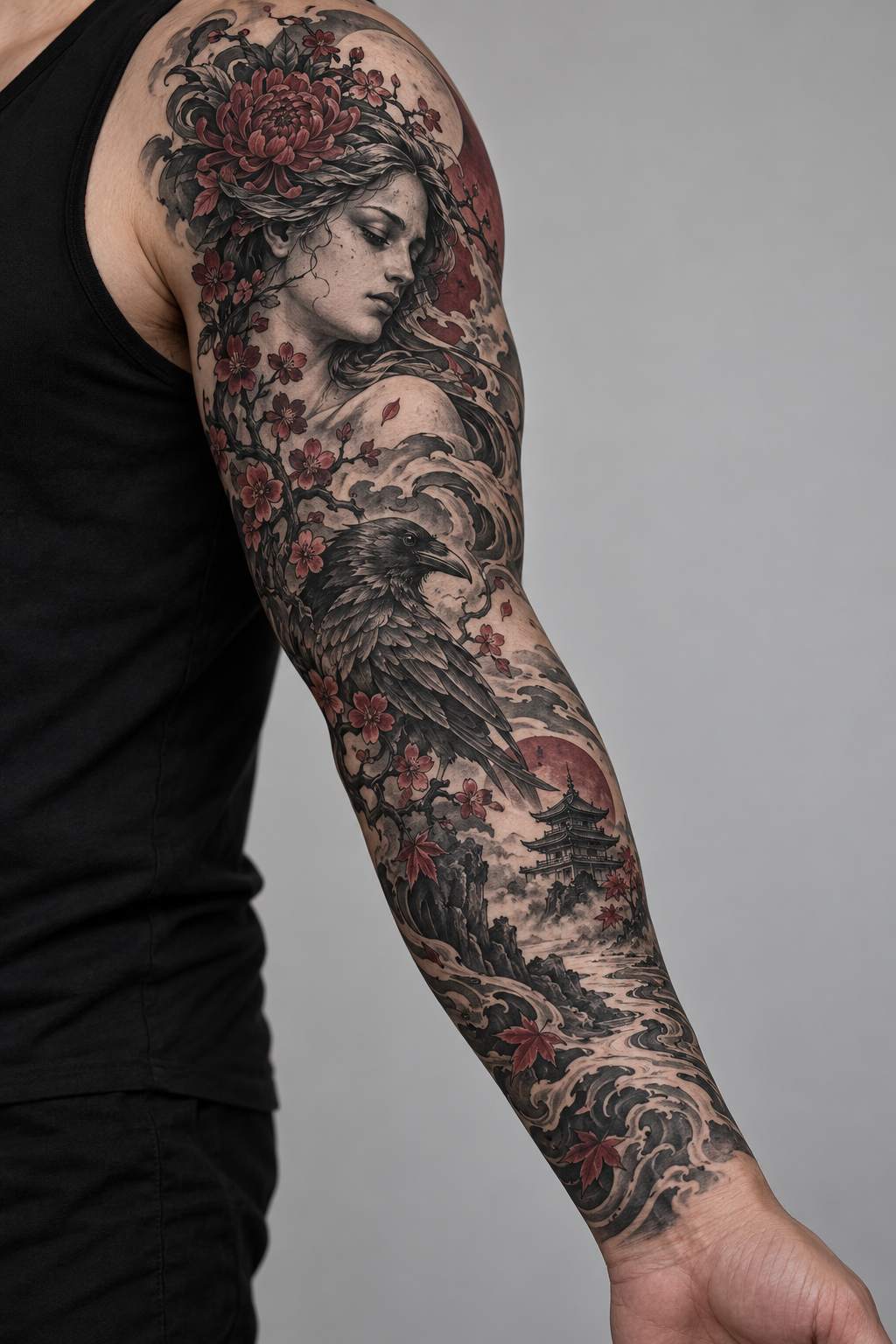 Sleeve tattoo idea 10