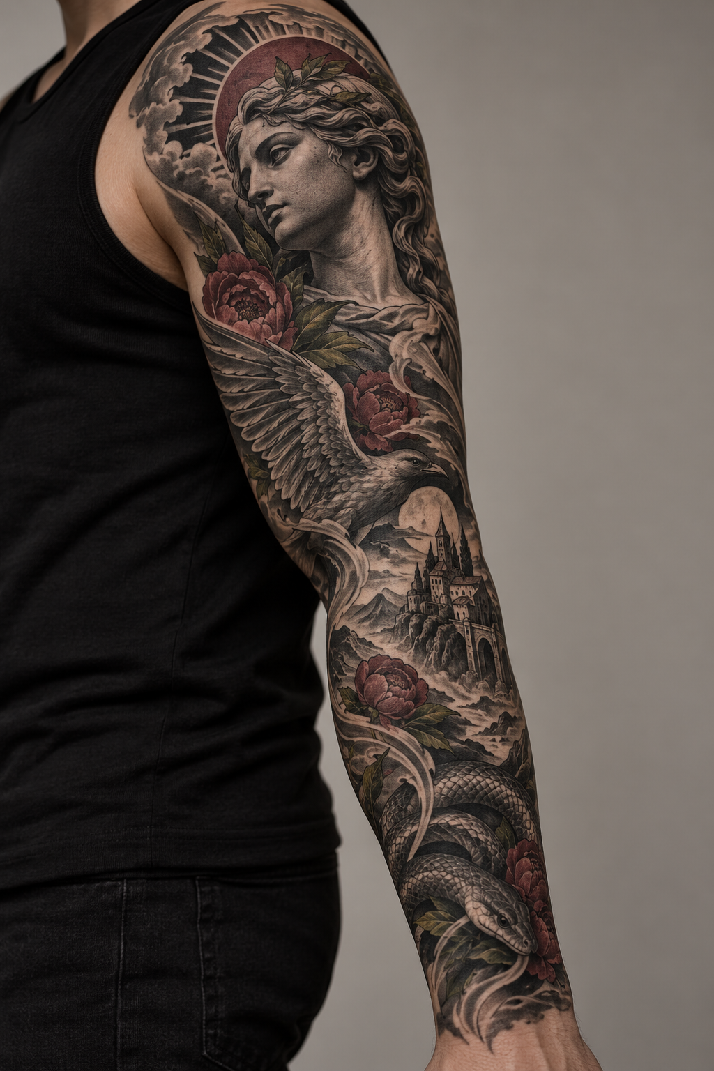 Sleeve tattoo idea 11