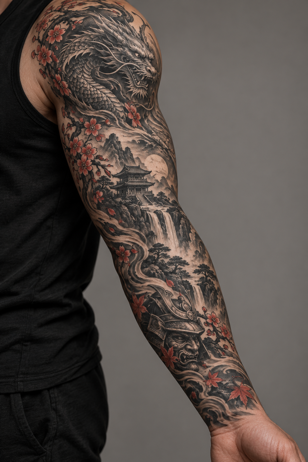 Sleeve tattoo idea 13