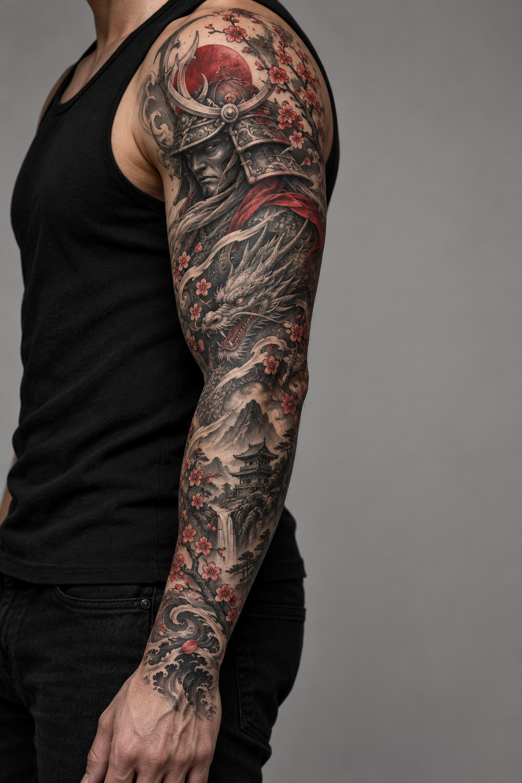 Sleeve tattoo idea 17
