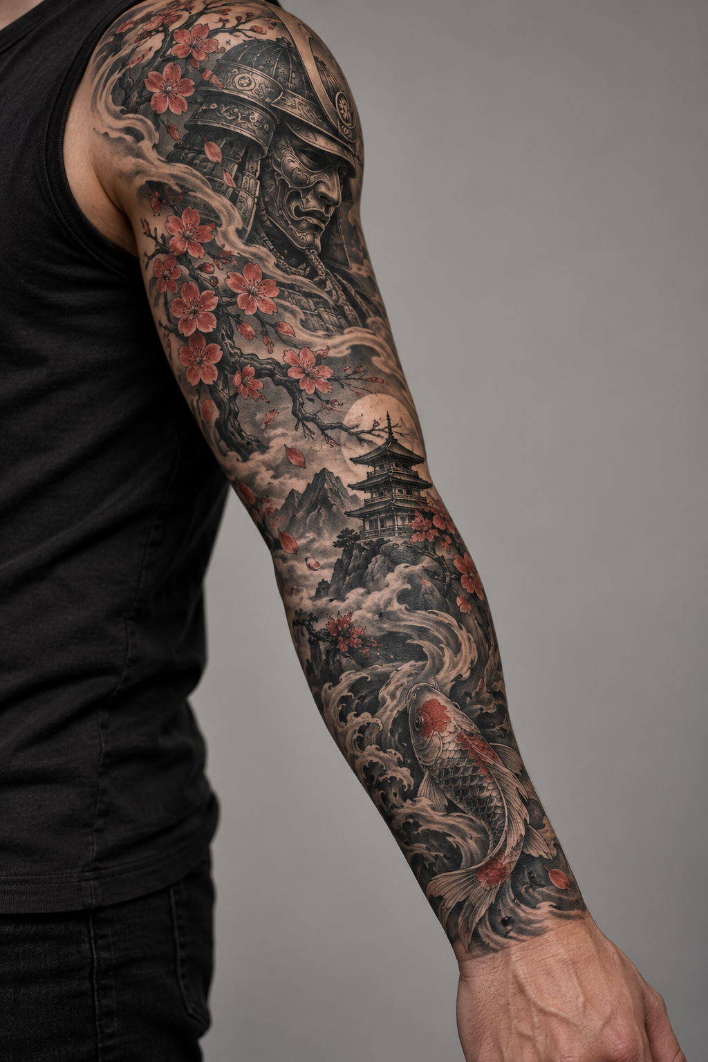 Sleeve tattoo idea 23