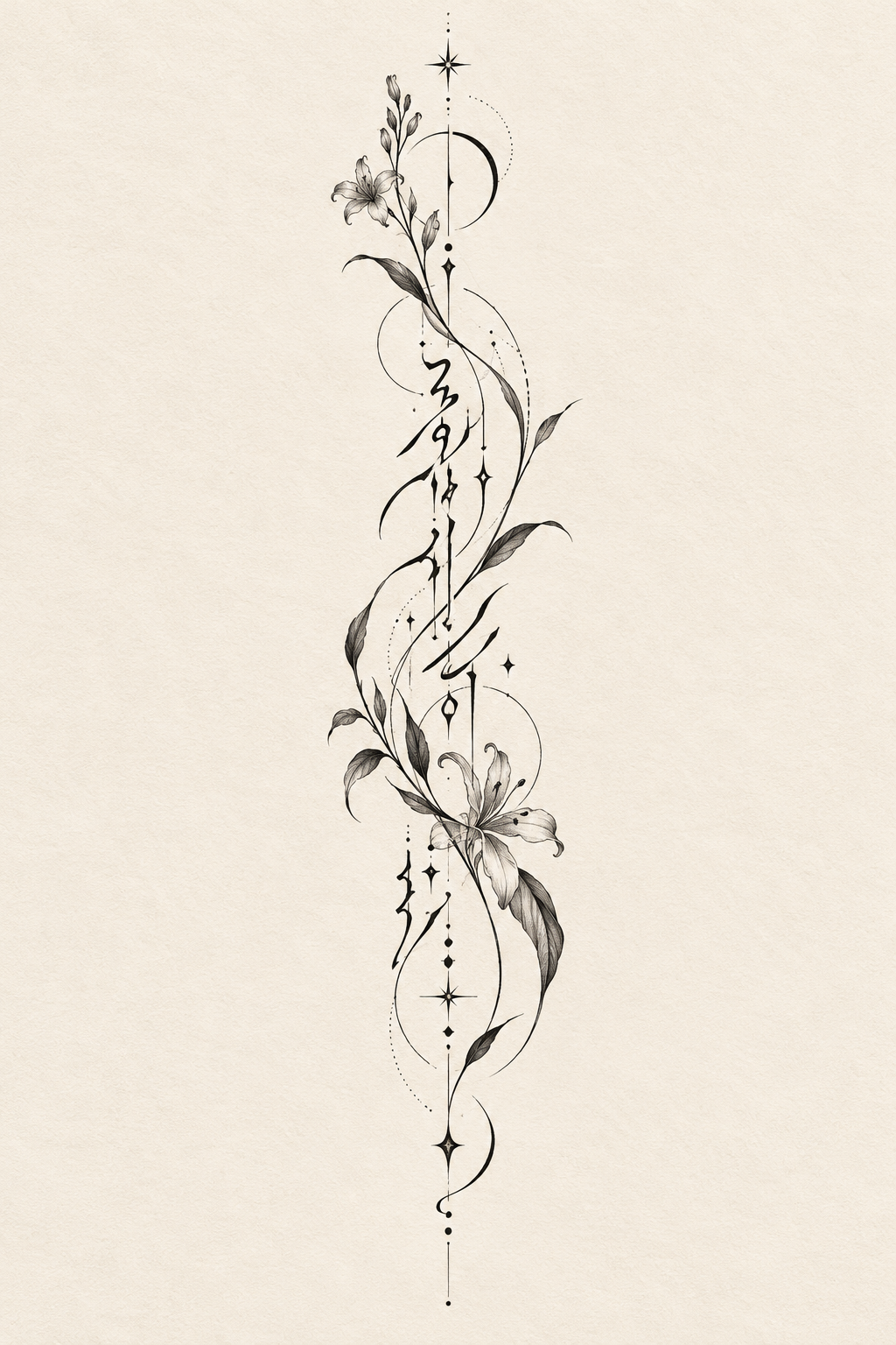 straight side placement scripture tattoo ideas concept