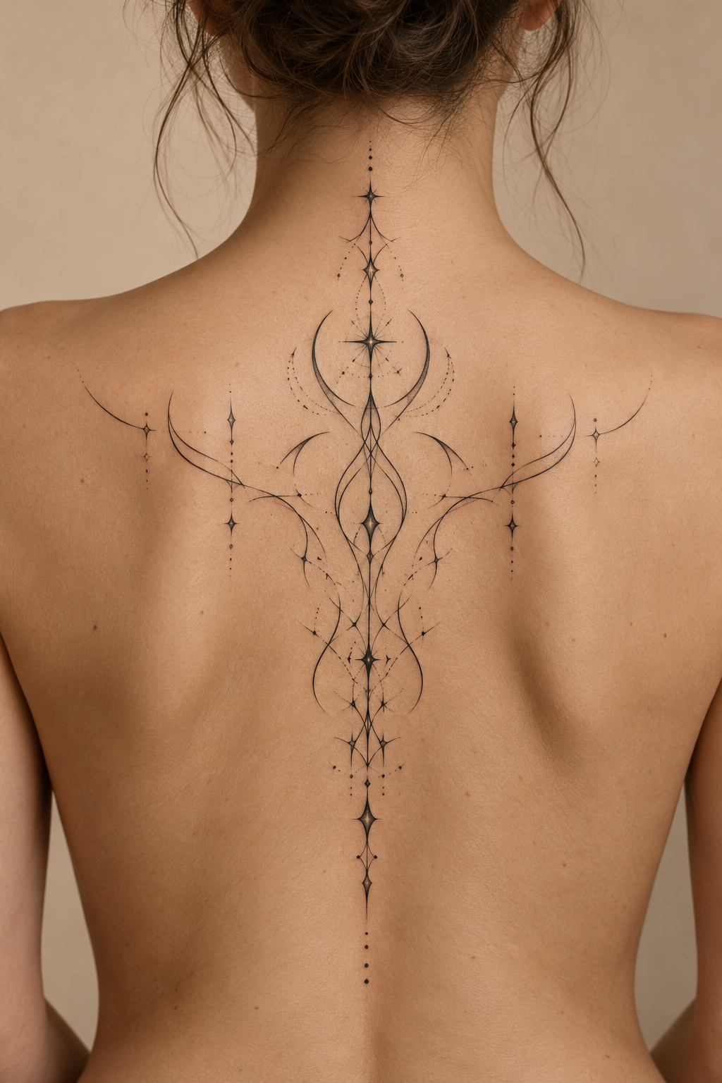 upper-back scripture scripture tattoo ideas concept