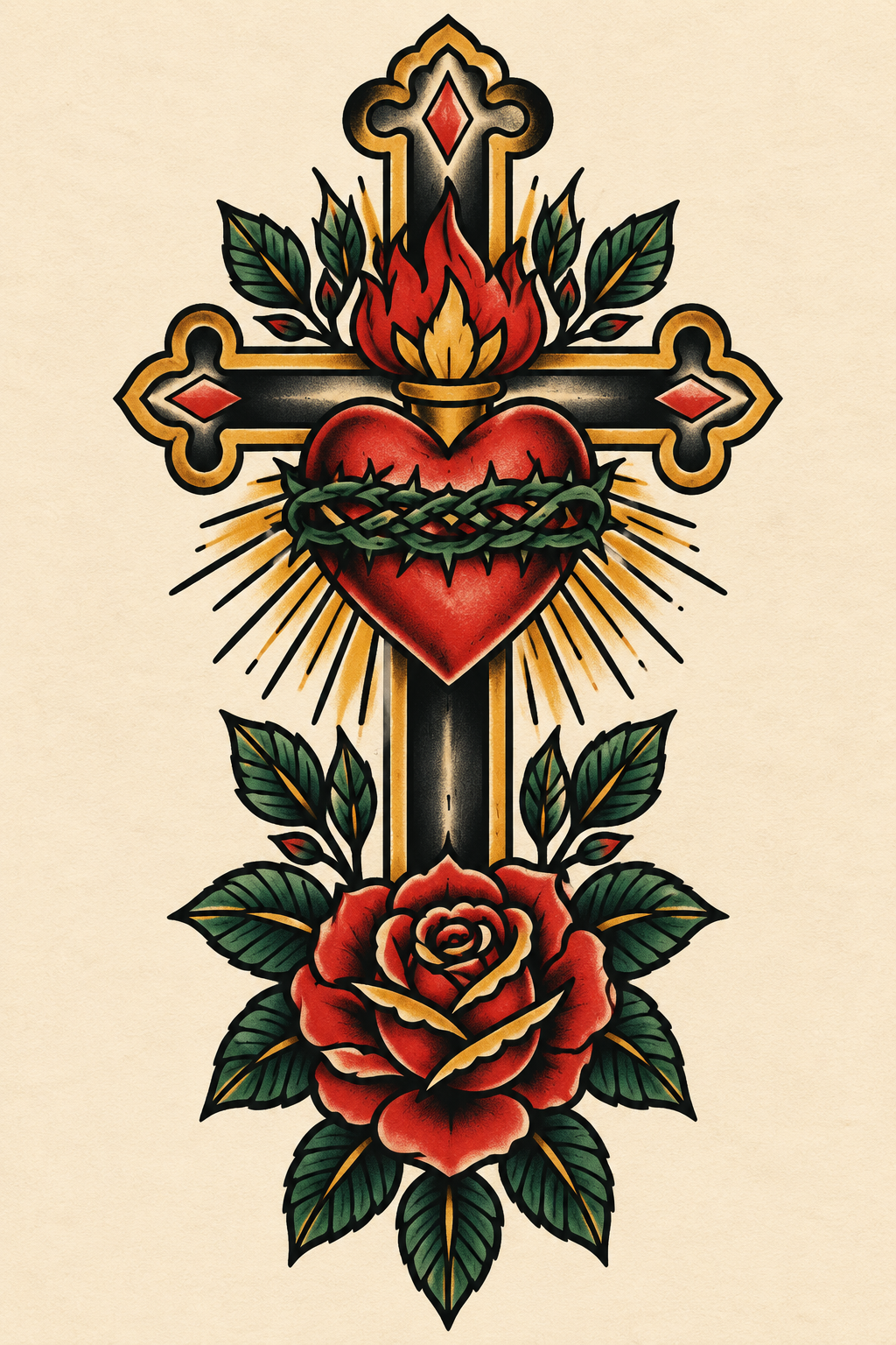 Personalized-symbol-Christian-tattoo-concept