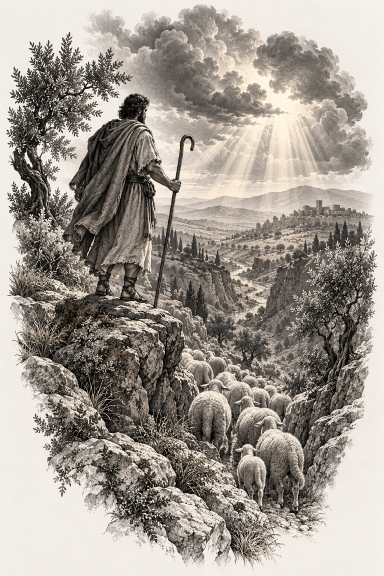 engraving inspired biblical tattoo featured concept