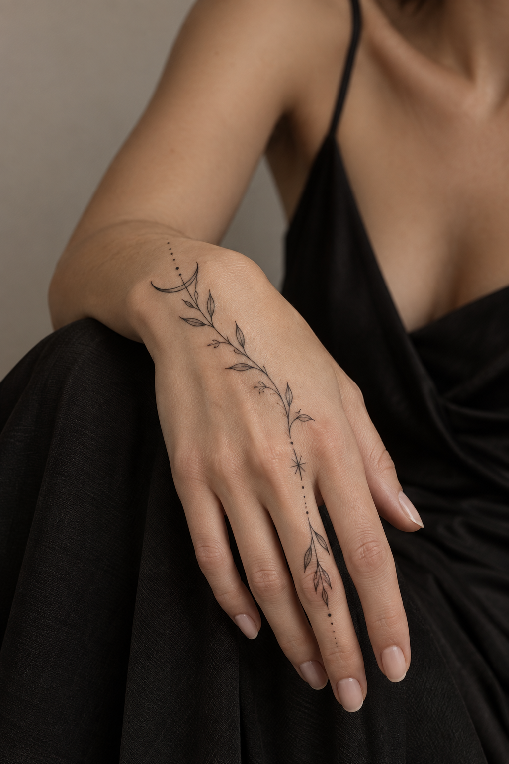 Delicate hand tattoos for women direction 15 for women