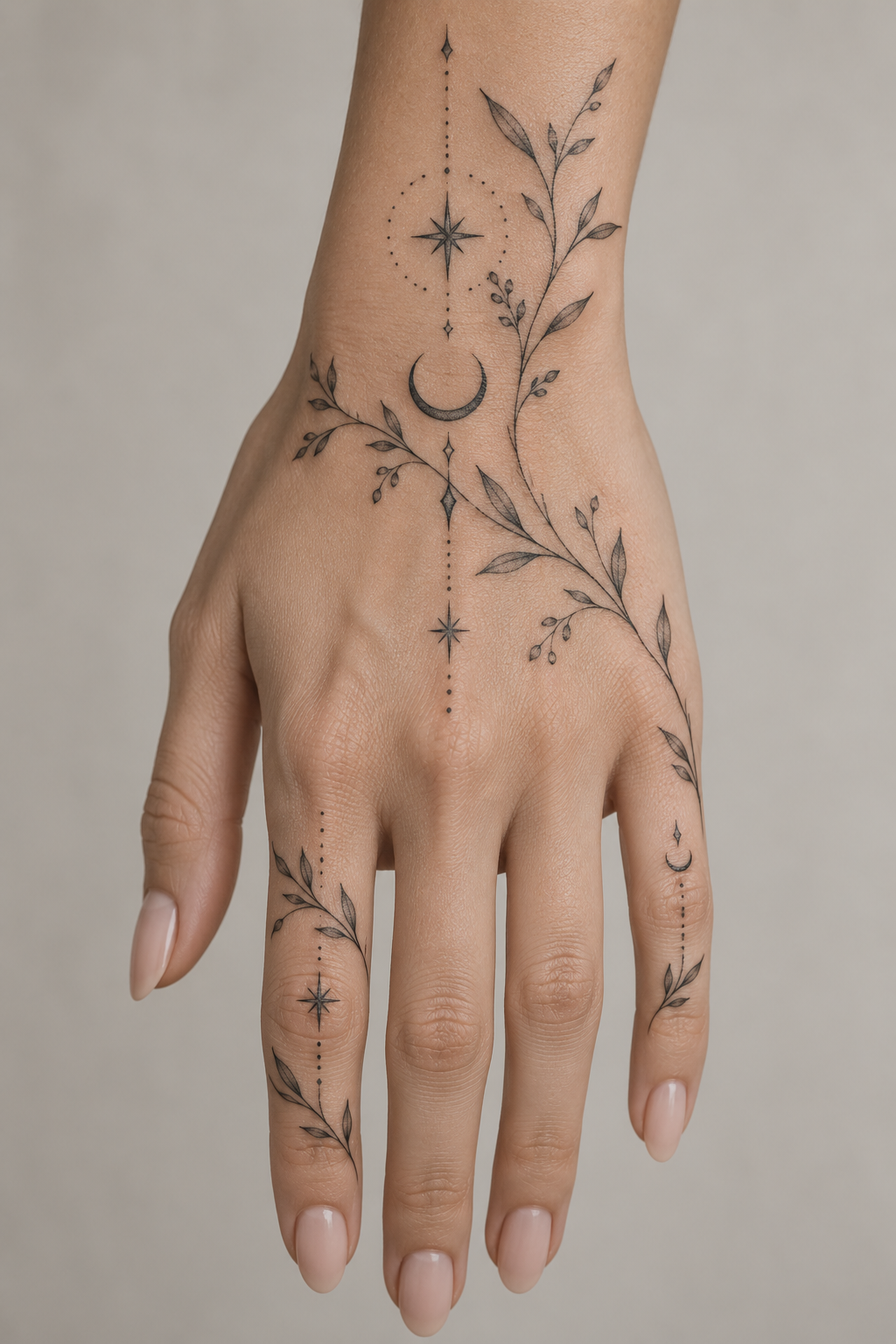 Delicate hand tattoos for women direction 25 for women