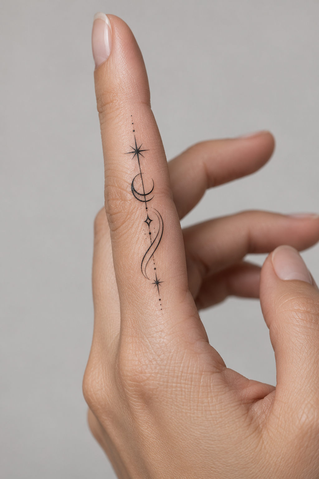 Delicate hand tattoos for women idea 6