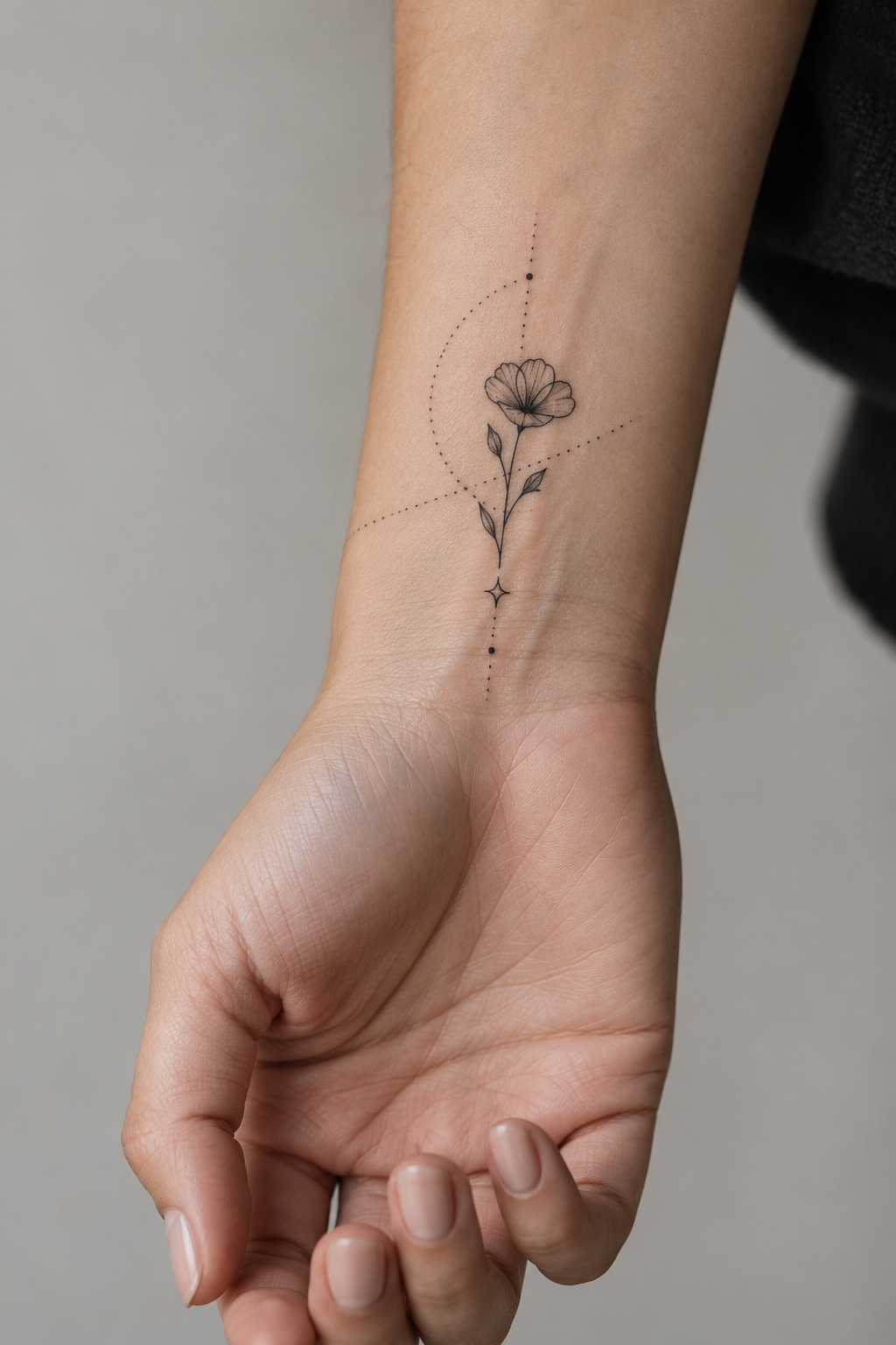 Delicate hand tattoos for women idea 11
