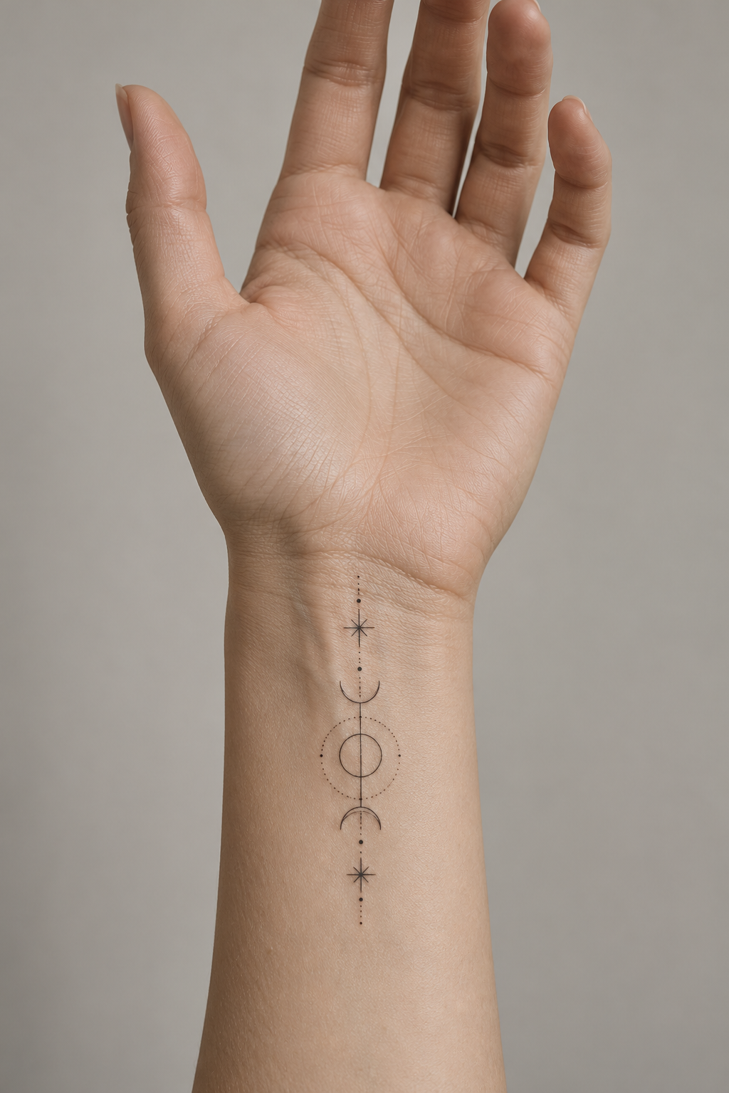 Delicate hand tattoos for women idea 17
