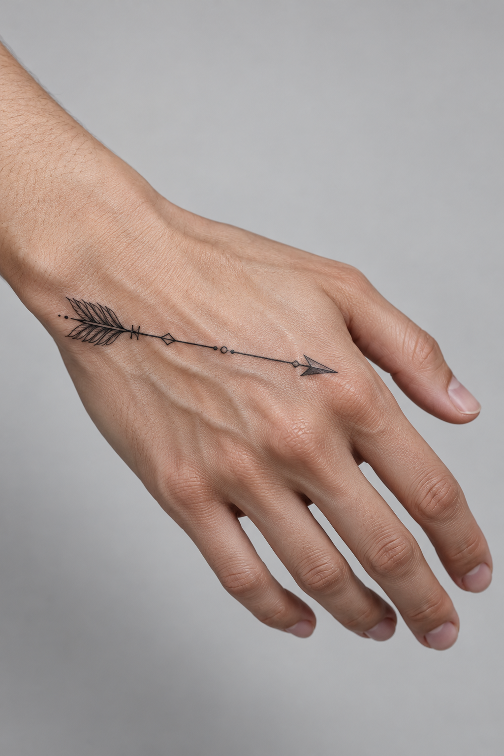 Delicate hand tattoos for women idea 20