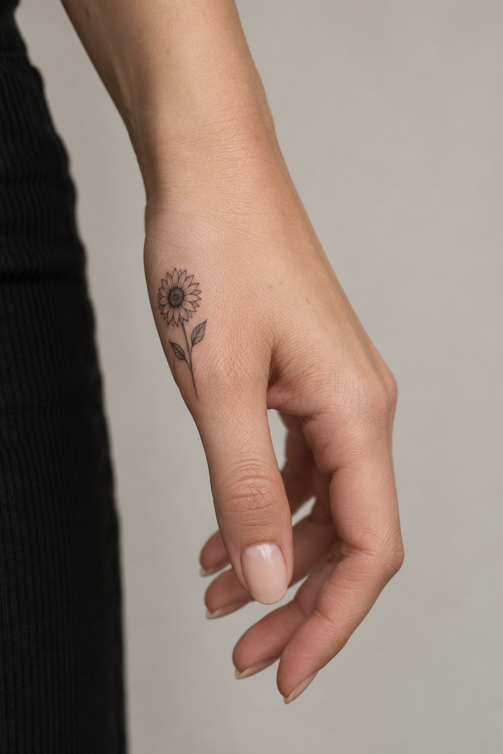 Delicate hand tattoos for women idea 21